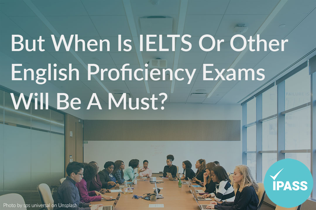 Is IELTS needed during the NCLEX processing application?