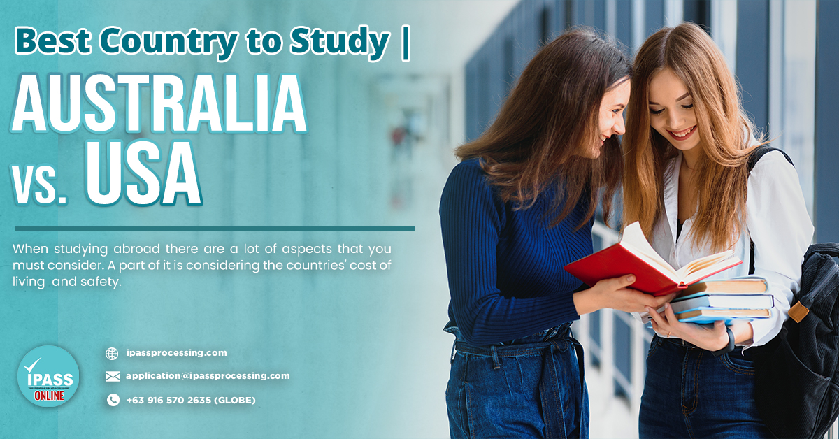 Best Country to Study | Australia VS. USA